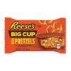 reeses big cup stuffed with pretzels