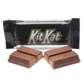 kit kat glow in the dark snack size candy bars  ounce bag
