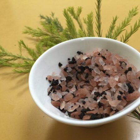 Mathilde Culinary Preparation With Pink Himalayan Salt Black Truffle and Black Pepper