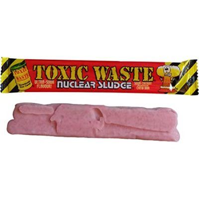 Toxic Waste Nuclear Studge Chew Bar Sour Cherry555