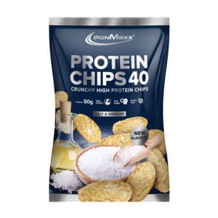 ironmaxx protein chips  salt vinegar
