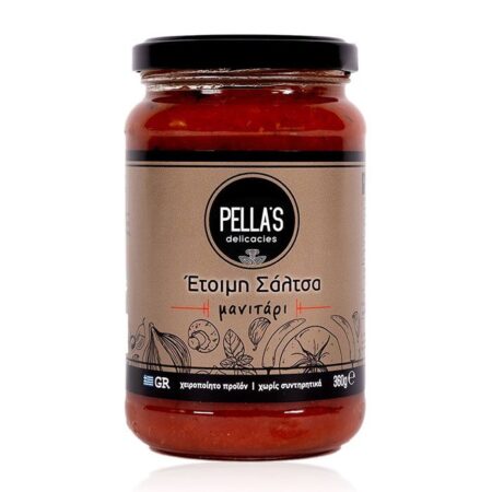 tomato sauce with mushroom from pella pellas delicasies g