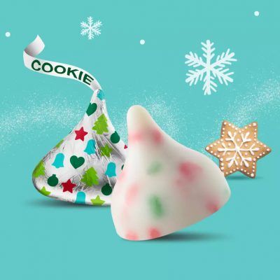 Hersheys Christmas Kisses Sugar Cookie852