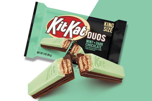 Kit Kat Christmas Duos Mint Dark Chocolate Snack Size 852