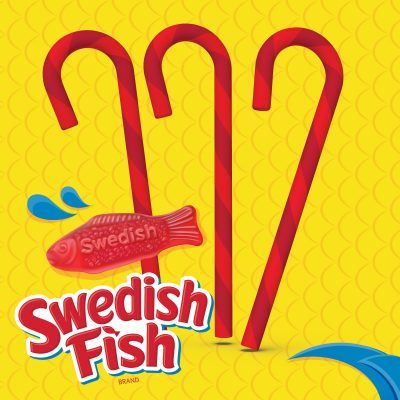 Swedish Fish Candy Canes444