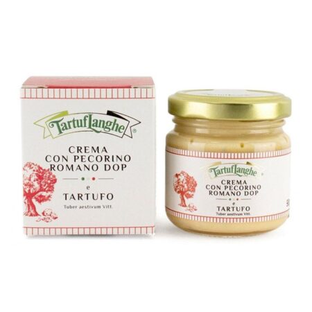 truffle cream and pecorino cheese tartuflanghe italy g