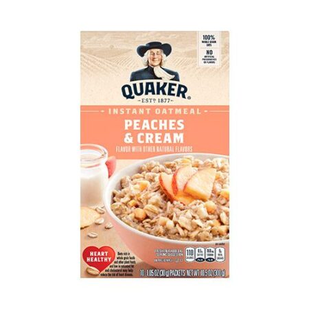 Quaker Instant Oatmeal peaches and cream pfp
