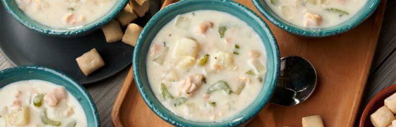 Campbells New England Clam Chowder Soup 8741