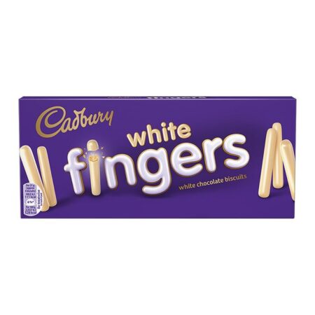 cadbury white fingers 114g