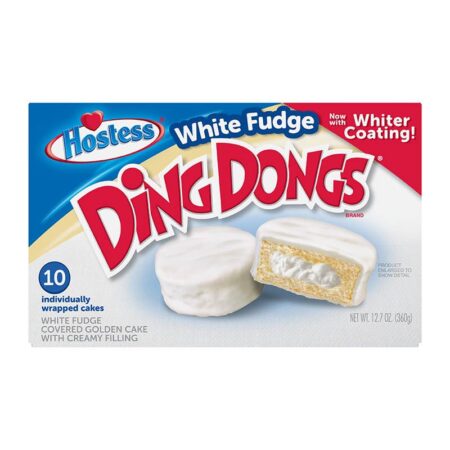 hostess ding dongs white fudge