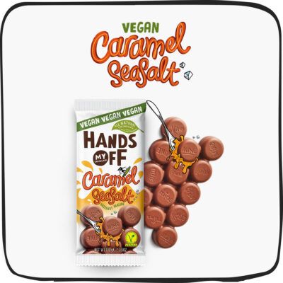 Hands Off My Chocolate Caramel Seasalt Hazelnut Praline Vegan 4456