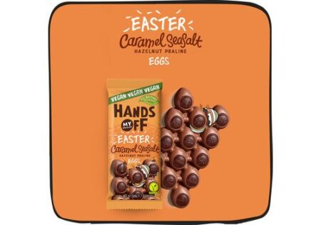 Hands Off My Chocolate Easter Caramel Seasalt Eggs Vegan