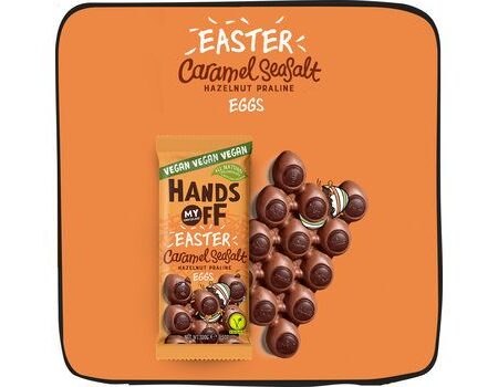 Hands Off My Chocolate Easter Caramel Seasalt Eggs Vegan
