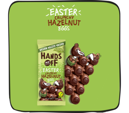 Hands Off My Chocolate Easter Crunchy Hazelnut Eggs Vegan