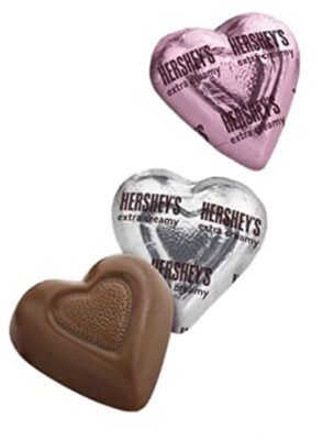 Hersheys Hearts Pink Cookies n Creme555