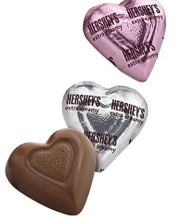 Hersheys Hearts Pink Cookies n Creme