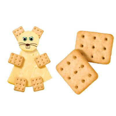Organix Mini Cheese Crackers136