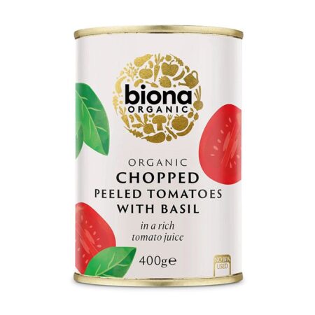 Biona Organic Chopped Peeled Tomatoes pfp