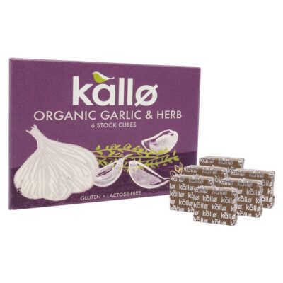 Kallo Organic Garlic Herb Stock Cubes4545