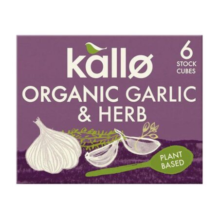 Kallo Organic Garlic Herb Stock Cubespfp