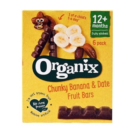 Organix Chunky Banana Date Fruit Barspfp