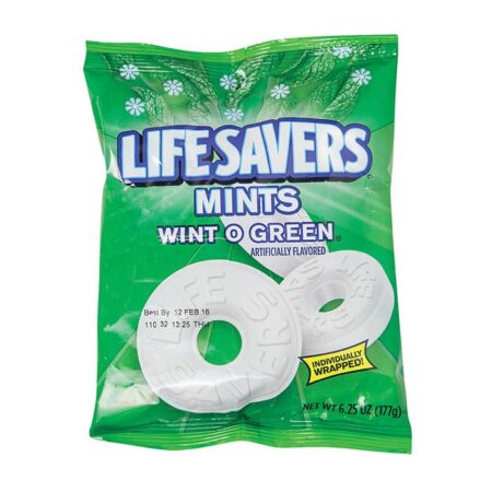 life savers wint o green g