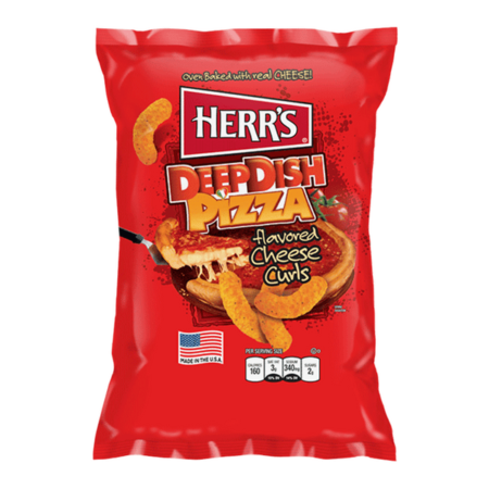 pizza cheese curls herrs