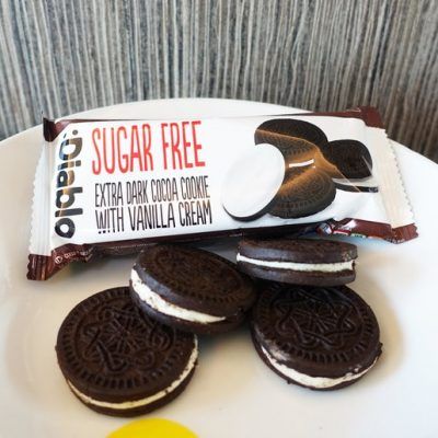 Diablo Sugar Free Extra Dark Cocoa Cookie With Vanilla Cream6693