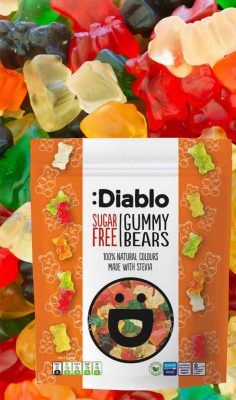 Diablo Sugar Free Gummy Bears 5558