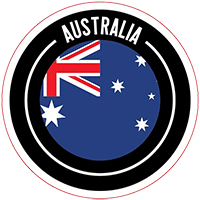AUSTRALIA FLAG TAG