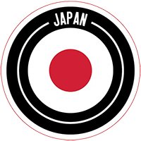 JAPAN FLAG TAG