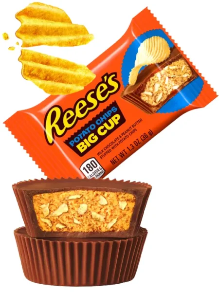 Reeses Potato Chips Big Cup