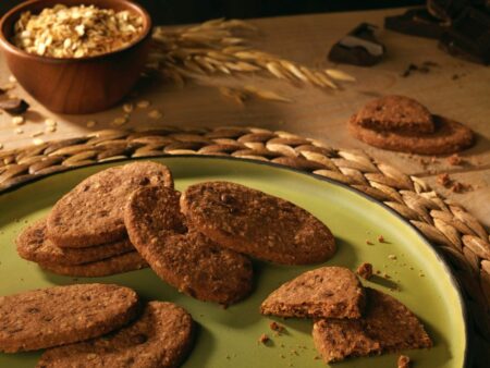Schar Bio Choco Bisco Baked With Oats And Chocolate