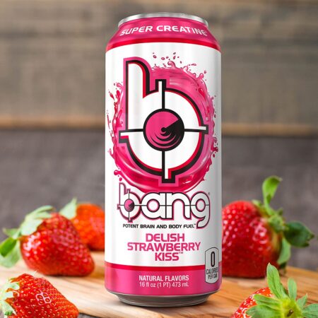 Bang Delish Strawberry Kiss Sugar Free Energy Drink