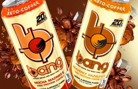 Bang Keto Coffee Heavenly Hazelnut Sugar Free Energy Drink