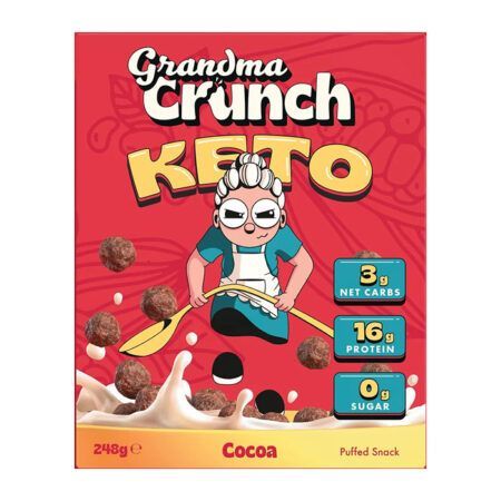 Grandma Crunch Keto Cocoa Protein Balls