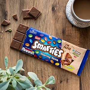 Nestle Smarties Milk Chocolate Bar