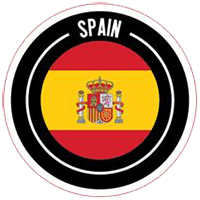SPAIN FLAG LABEL