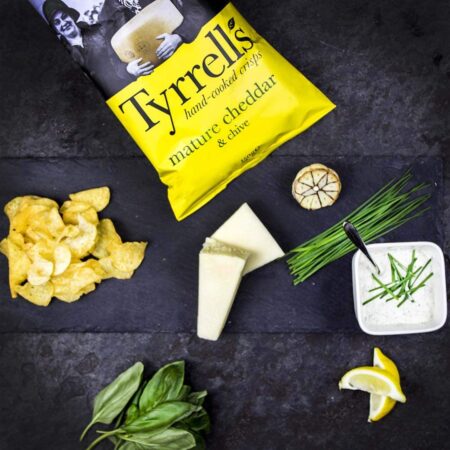 tyrrells cheddar and chive