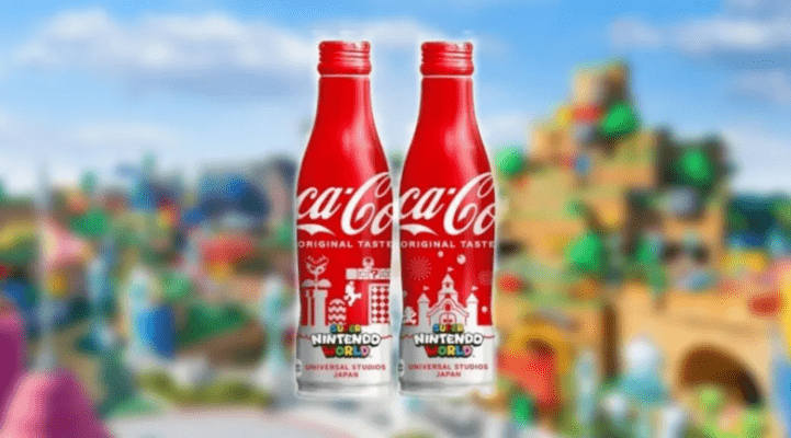 Coca Cola Original Super Nintendo World Bottle6657