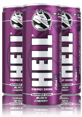 Hell Black Cherry Energy Drink3324