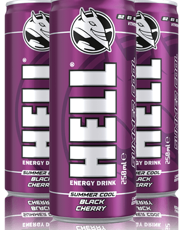 Hell Black Cherry Energy Drink
