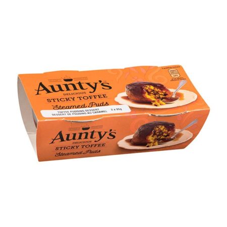Auntys Sticky Toffee Steamed Pudspfp Auntys Sticky Toffee Steamed Pudspfp
