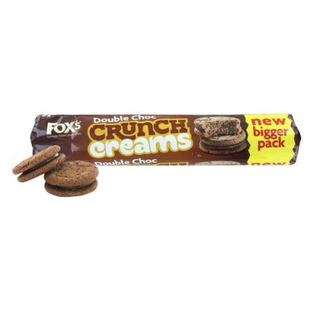 Foxs Double Choc Crunch Creams55477 Foxs Double Choc Crunch Creams55477