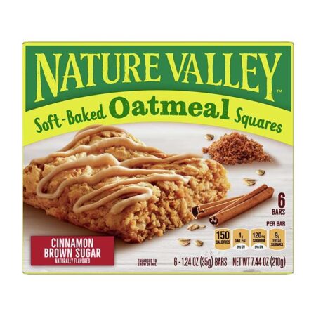 Nature Valley Soft Baked Cinnamon Brown Sugar Oatmeal Squarespfp