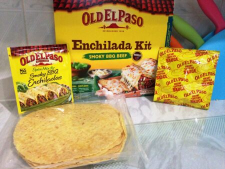Old El Paso Enchilada Kit scaled