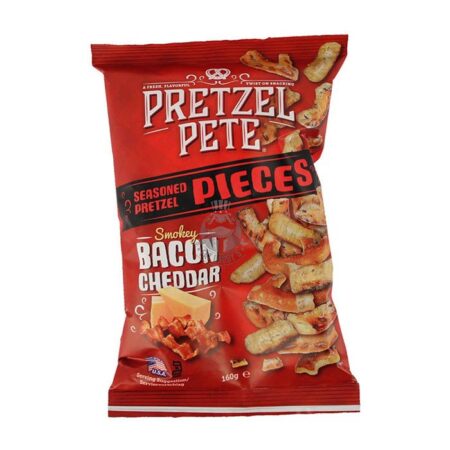 Pretzel Pete Seasoned Pretzel Pieces bacon cheddar PFP