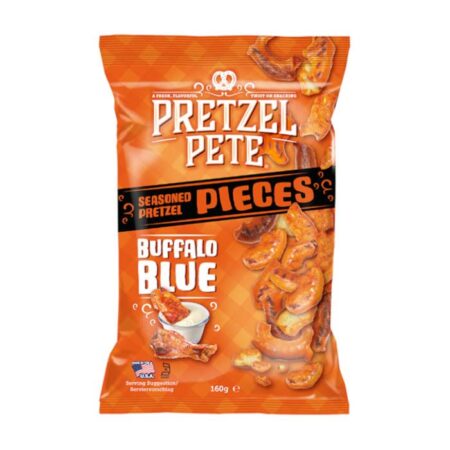 Pretzel Pete Seasoned Pretzel Pieces buffalo bluepfp