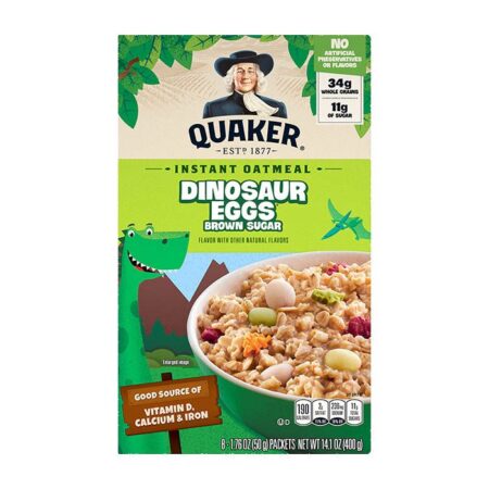 Quaker Instant Oatmeal Dinosaur Eggs Brown Sugarpfp