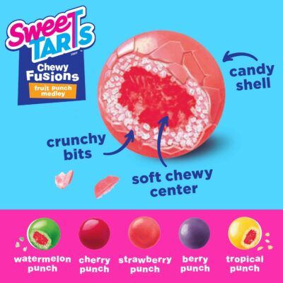 SweeTarts Chewy Fusions Fruit Punch Medley5514